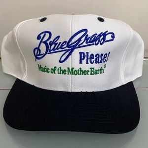 Vintage Bluegrass Embroidered Ball Cap